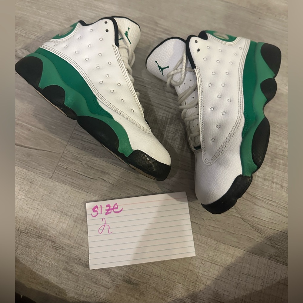 Preschool Retro 12 Jordan’s Size 2 Lucky Green